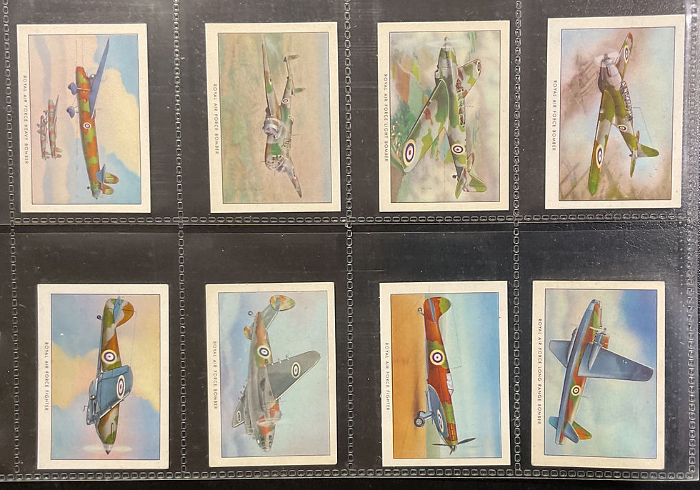 Thumbnail: Brown & Williamson Wings Series B Cigarette Cards