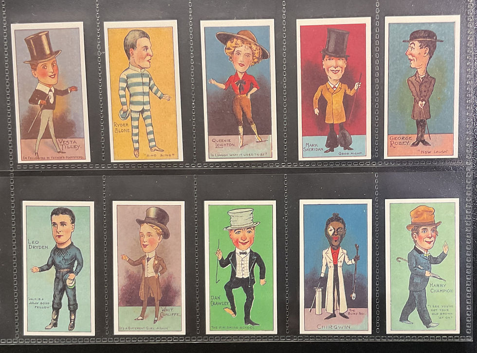 Thumbnail: Cohen Weenen Star Artistes Reproduction Cigarette Cards