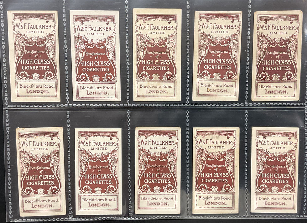 Thumbnail: Faulkner South African War Series Cigarette Cards