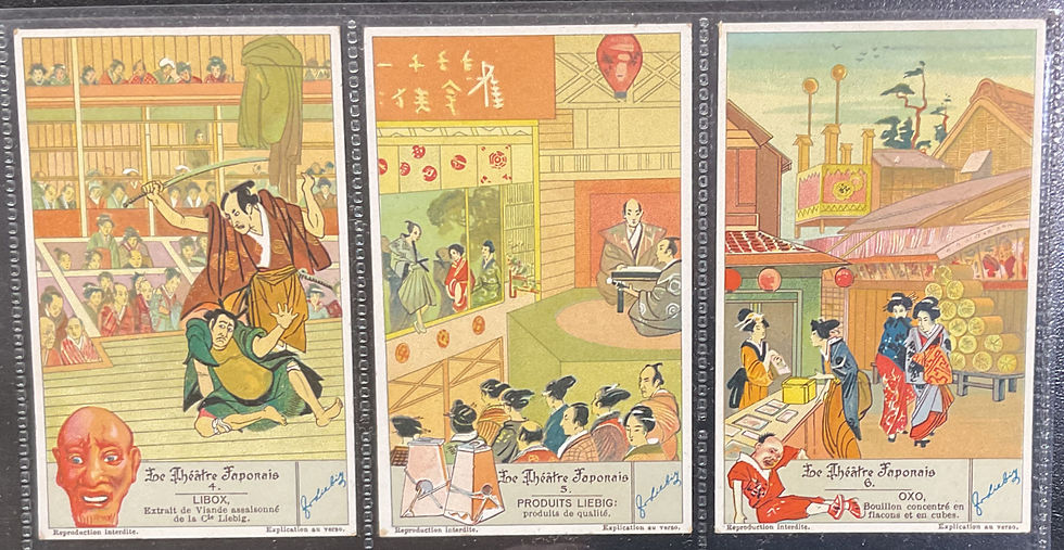 Thumbnail: Liebig Japanese Theatre S1284 Liebig Cards