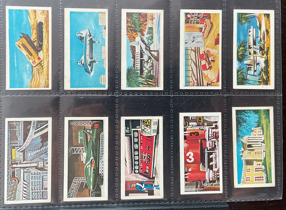 Thumbnail: Barratt Thunderbirds First Series Confectionary Cards