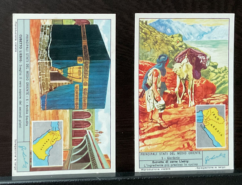 Thumbnail: Liebig Principal Countries Of The Middle East S1838 Trade Cards