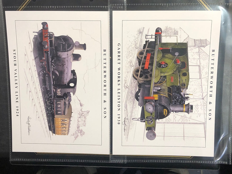 Thumbnail: Butterworth Tea Suffolk Steam Railways Series 1 + 2 Tea Cards