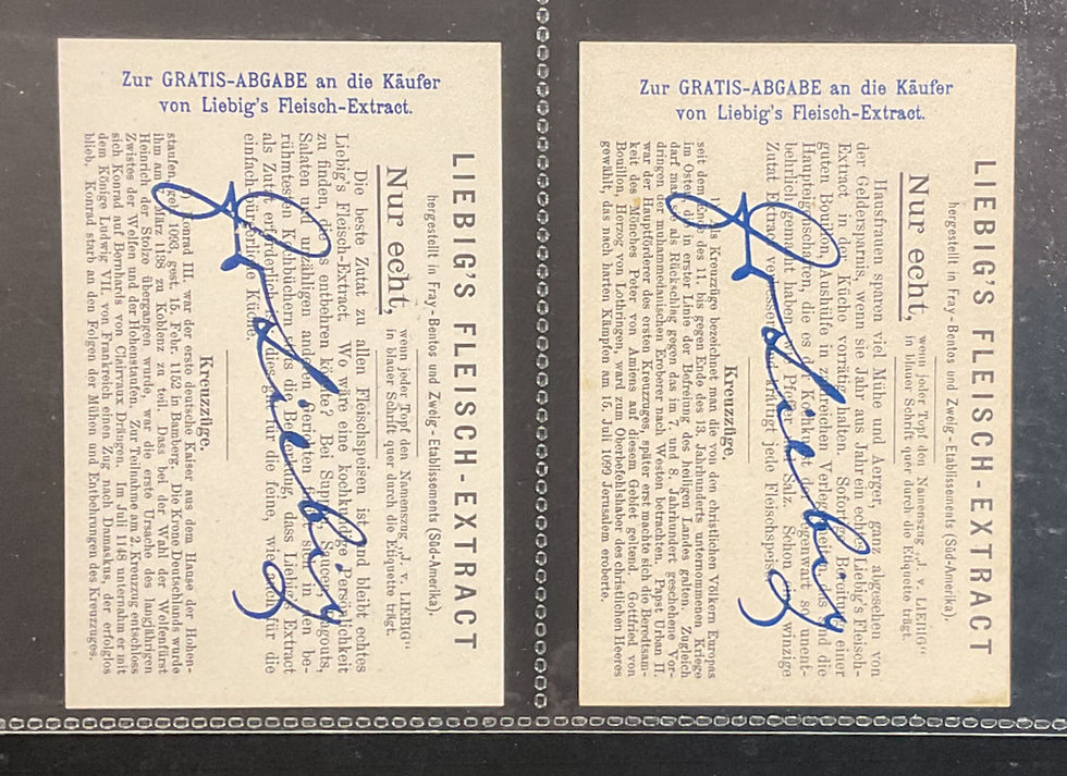 Thumbnail: Liebig The Crusades 111 S811 Trade Cards