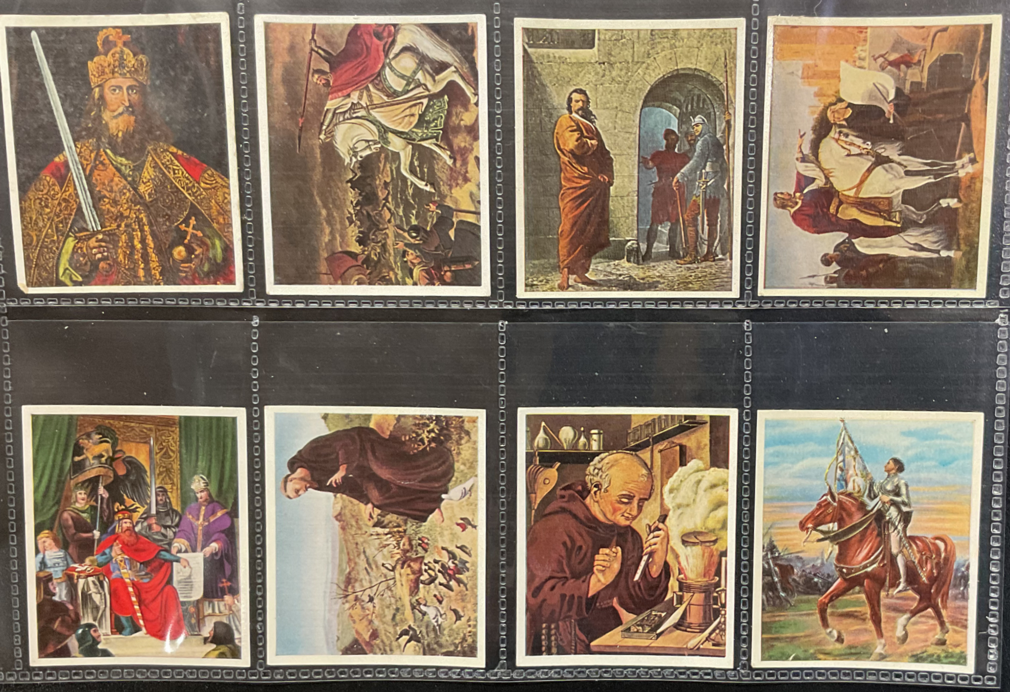 Eckstein Major Events In World History German Issue Cigarette Cards