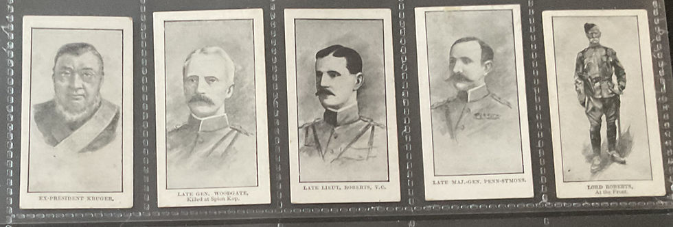 Thumbnail: Lambert & Butler Boer War & Boxer Rebellion Sketches Cigarette Cards