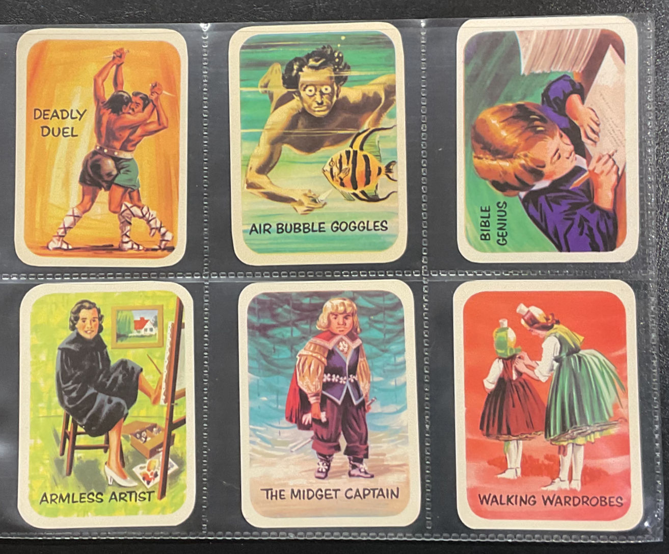 Vitabrits Ripleys Beleve It Or Not Australian Issue Trade Cards