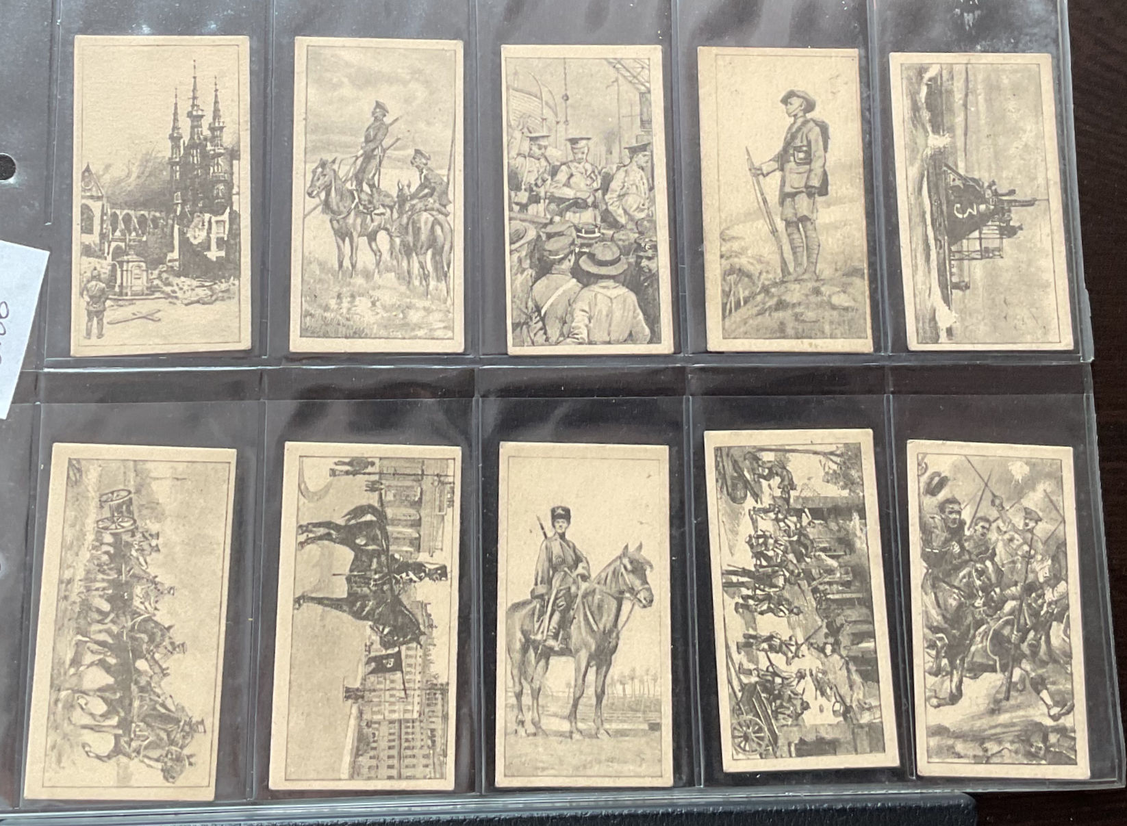 Lea War Pictures Cigarette Cards