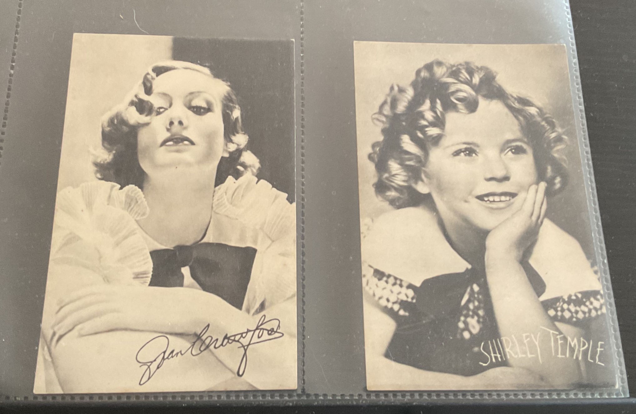 Girls Crystal Film Stars Favourites Trade Cards