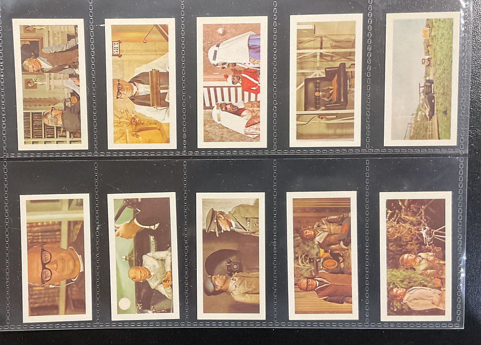 Thumbnail: Barratt The Secret Service Confectionary Cards