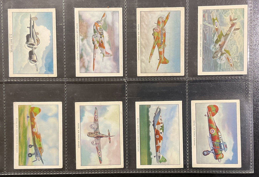 Thumbnail: Brown & Williamson Wings Series B Cigarette Cards