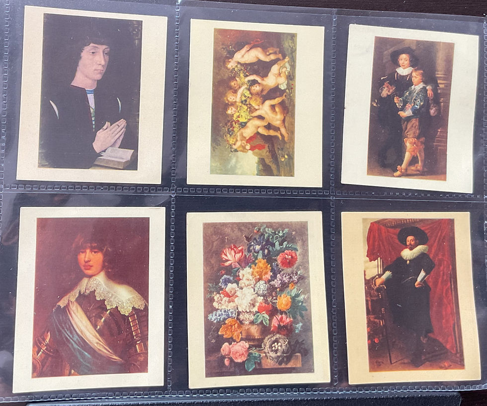 Thumbnail: United Tobacco Company South Africa Famous Works Of Art Cigarette Cards