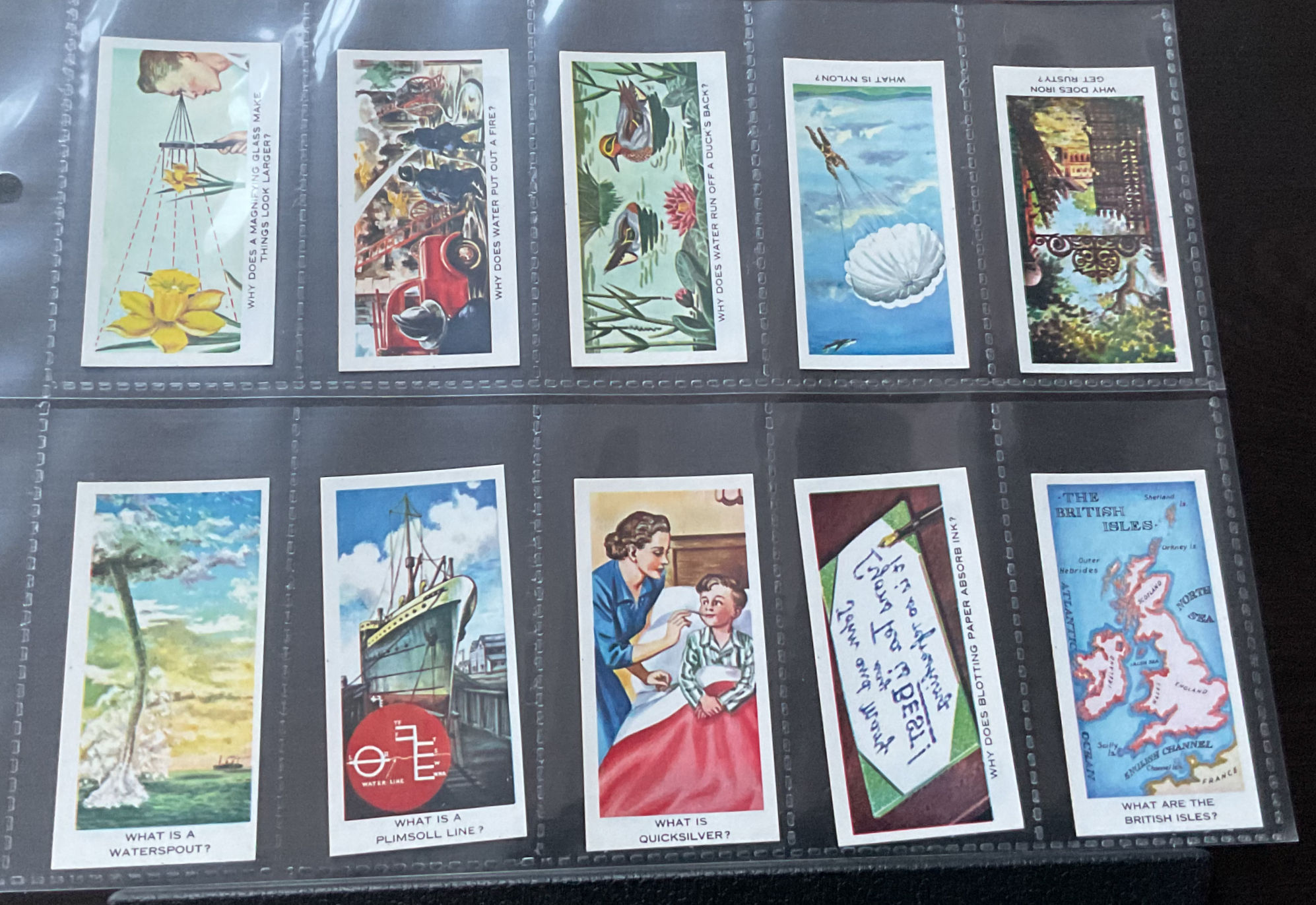 Lyons Tea What Do you Know Tea Cards