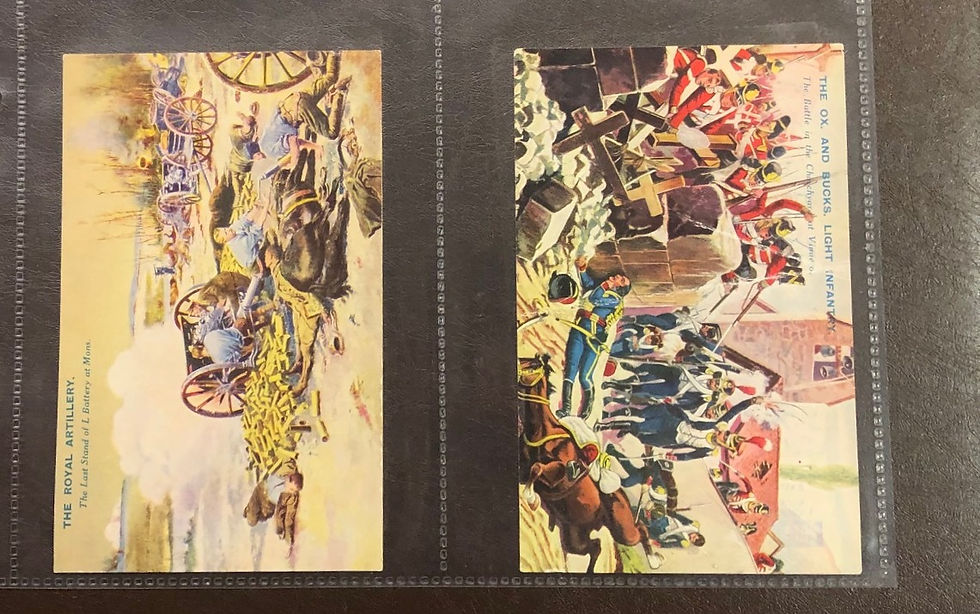 Thumbnail: Thomson Battle For The Flag Trade Cards