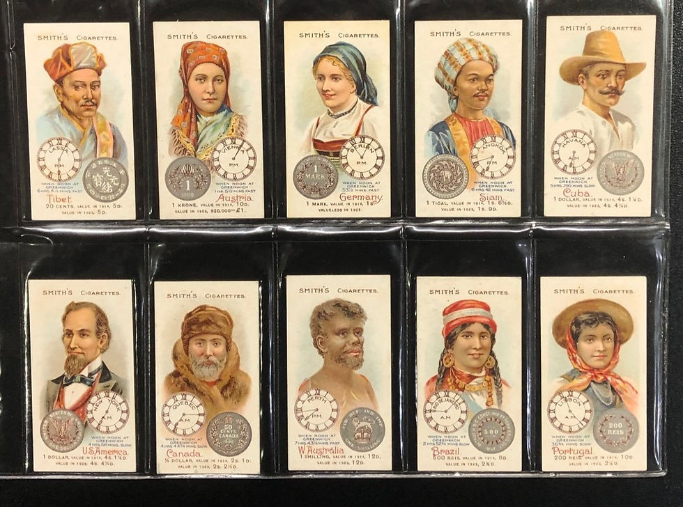 Thumbnail: Smiths  Nations of the World Cigarette Cards