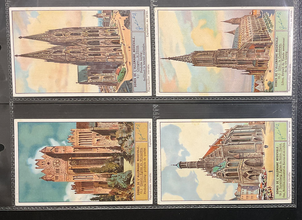 Thumbnail: Liebig German Mediaeval Cathedrals S1289 Trade Cards