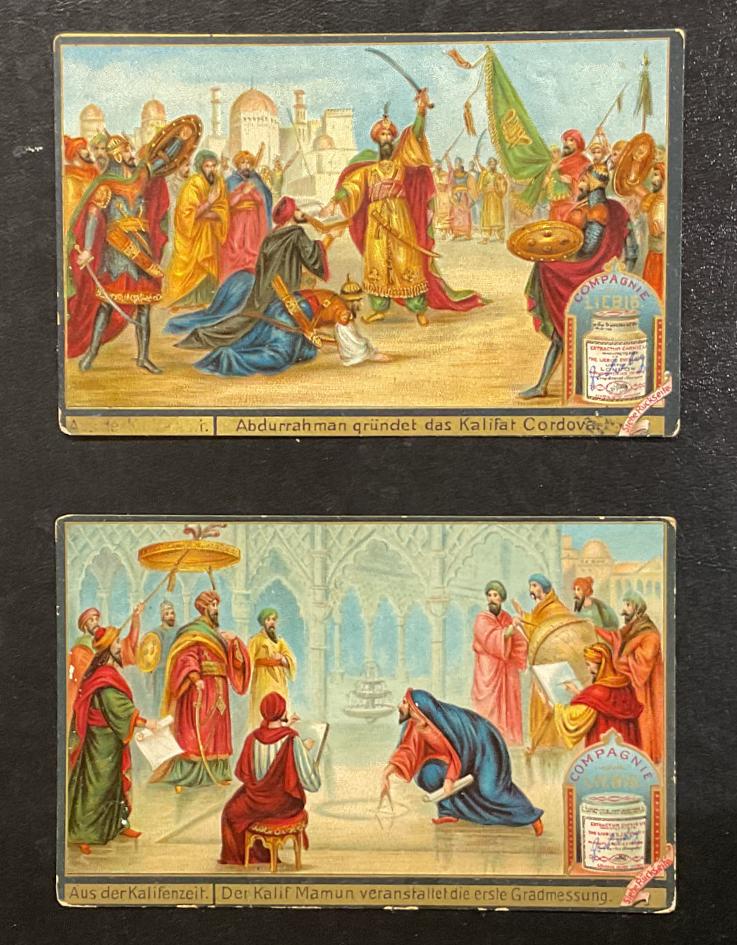Liebig Scenes From The Times Of The Caliphs S516 Trade Cards