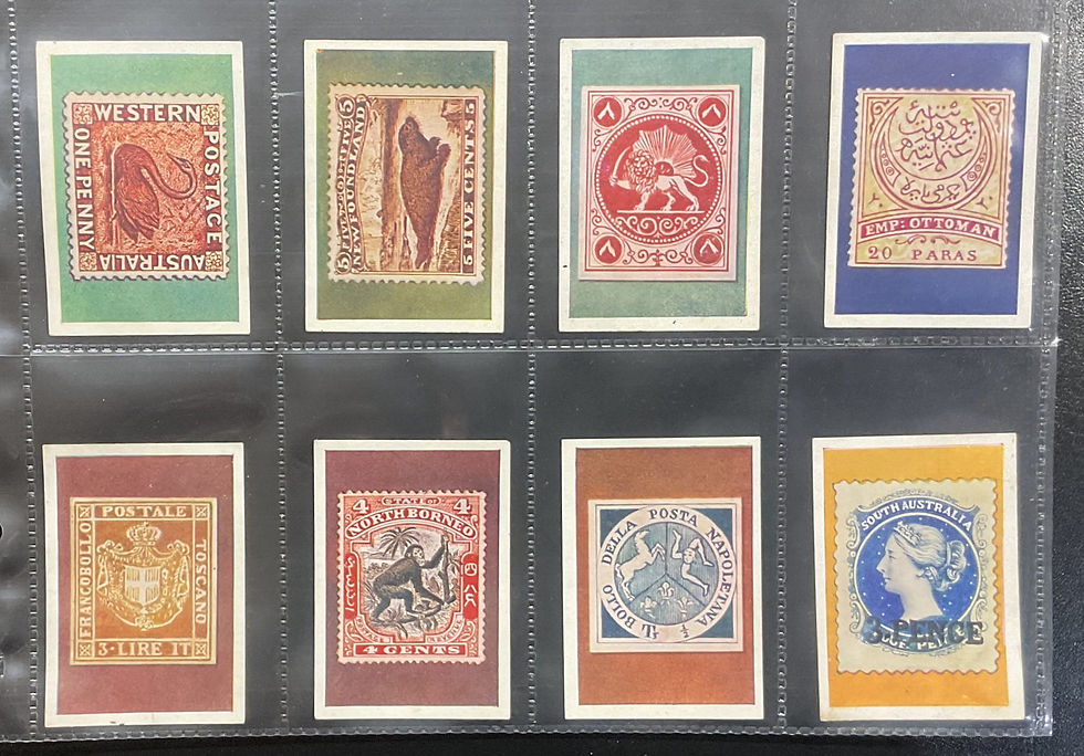 Thumbnail: African Tobacco Postage Stamps Rarest Varieties Cigarette Cards