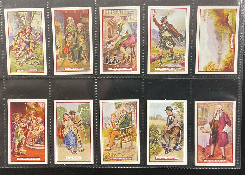 Thumbnail: Ruddell Songs That Will Live Forever Cigarette Cards
