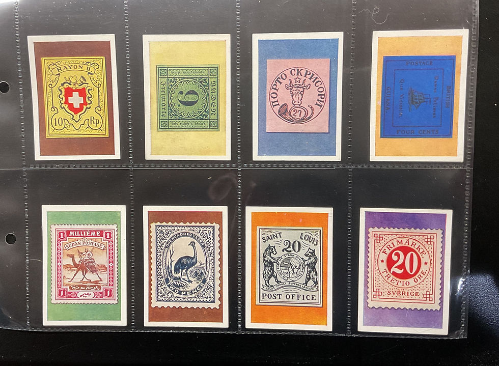 Thumbnail: African Tobacco Postage Stamps Rarest Varieties Cigarette Cards