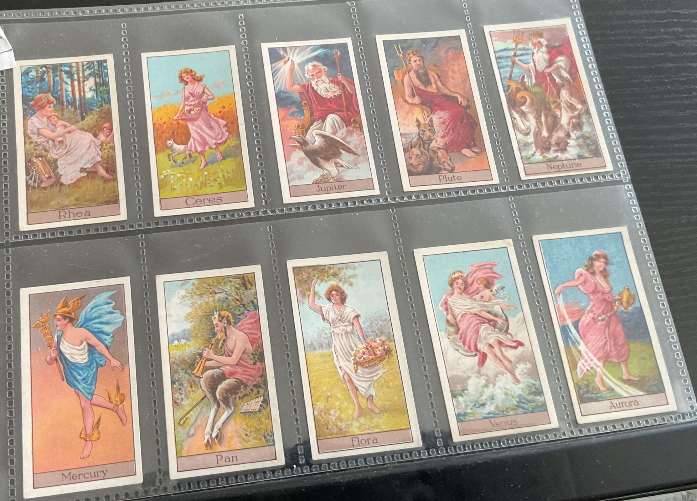 Boguslavsky Mythological Gods And Goddesses Cigarette Cards