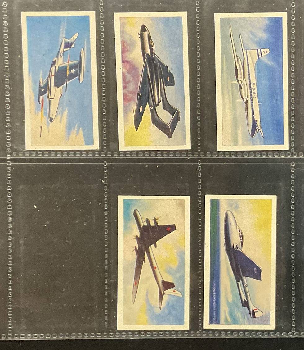 Thumbnail: Barratt History Of The Air Confectionary Cards