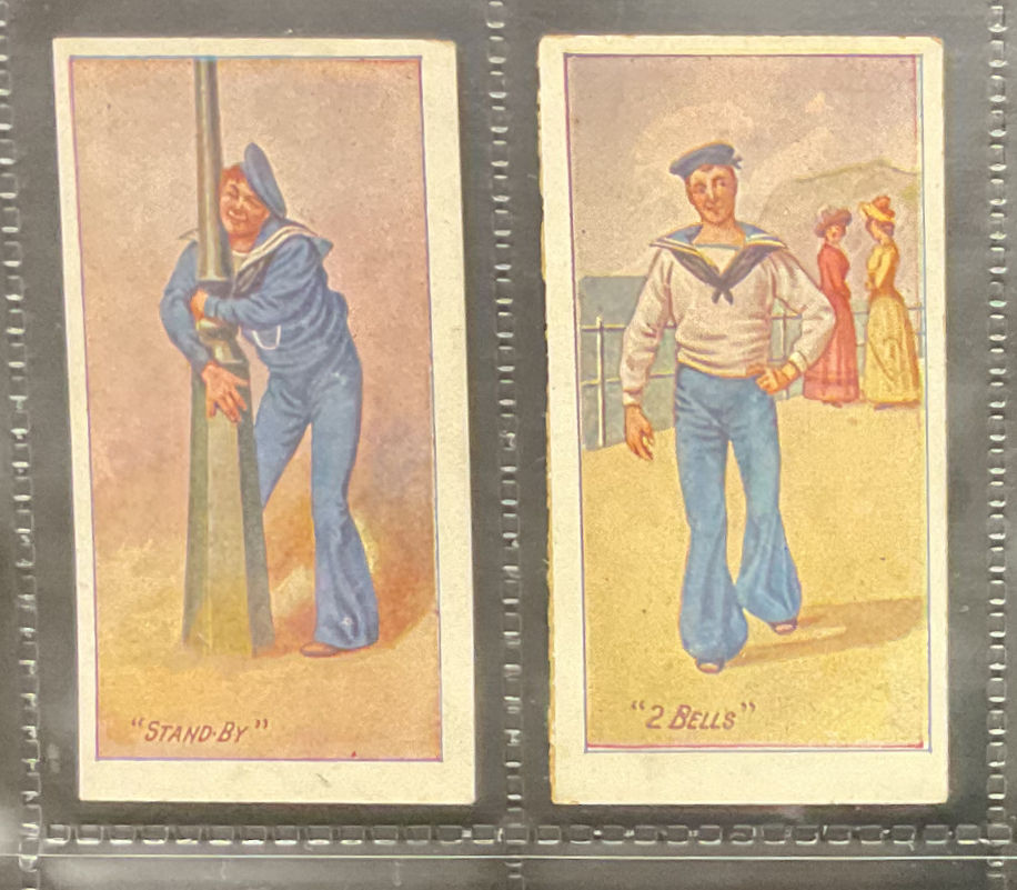 Thumbnail: Sniders & Abrahams Naval Terms Australian Issue Cigarette Cards