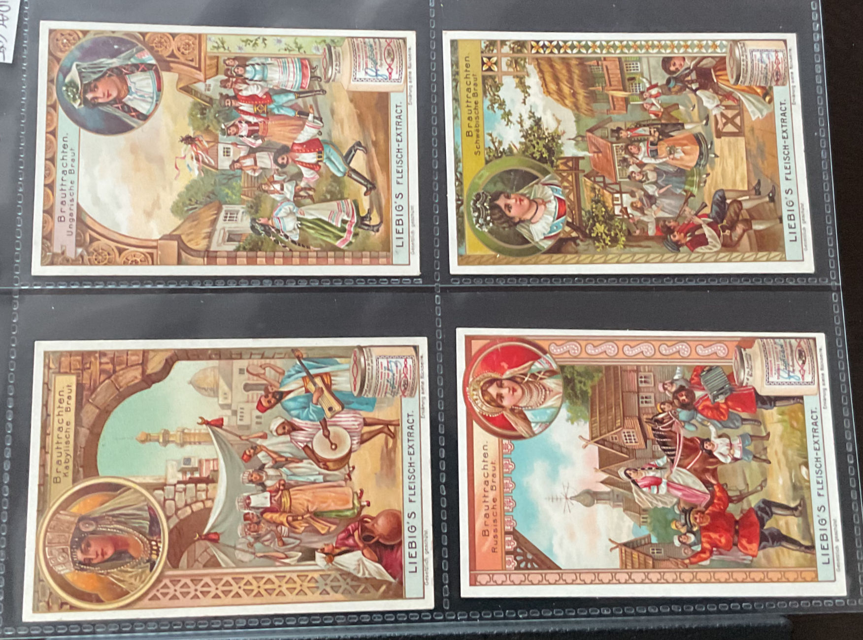 Liebig Wedding Costumes S769 Trade Cards