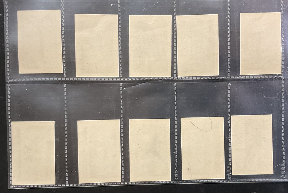 Thumbnail: Paleozoic And Cambrian Prehistoric Animals Slovac Match Box Labels