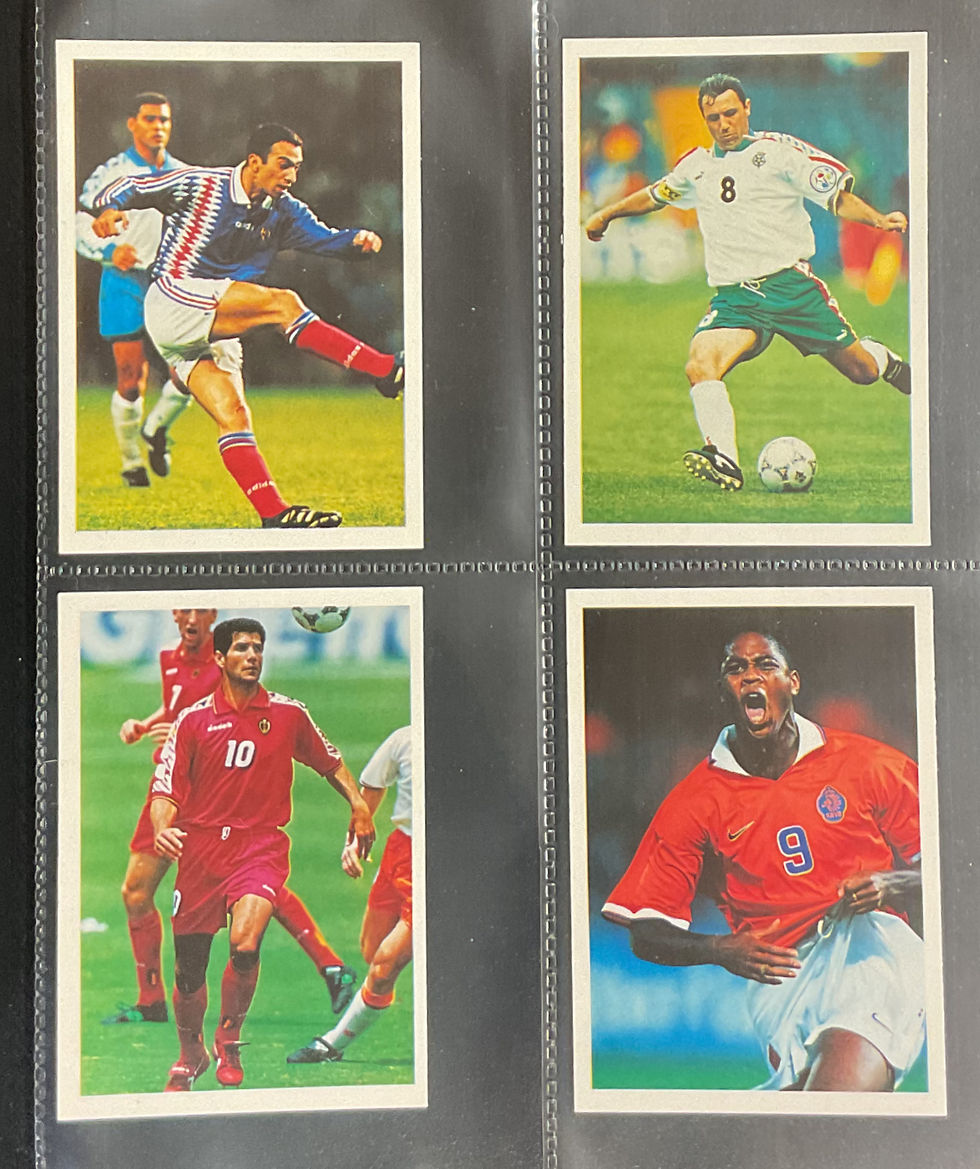Thumbnail: Brooke Bond Tea International Soccer Stars Tea Cards