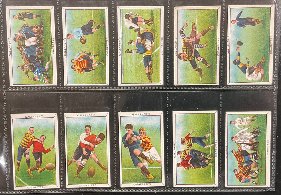 Thumbnail: Gallaher Sports Series Cigarette Cards