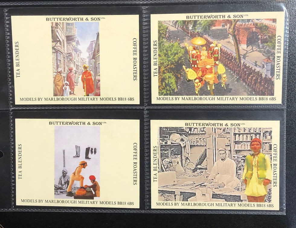 Thumbnail: Butterworth Tea Delhi Durbar 1903 Series B 26-50 Tea Cards