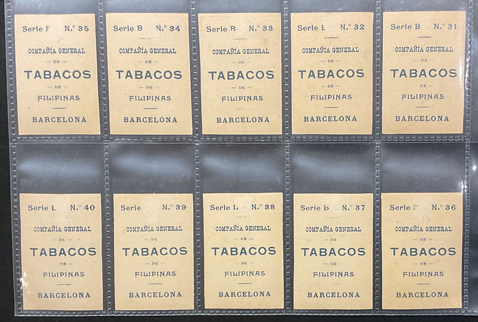 Thumbnail: Compania General Tabacos Actresses Spanish Issue Cigarette Cards