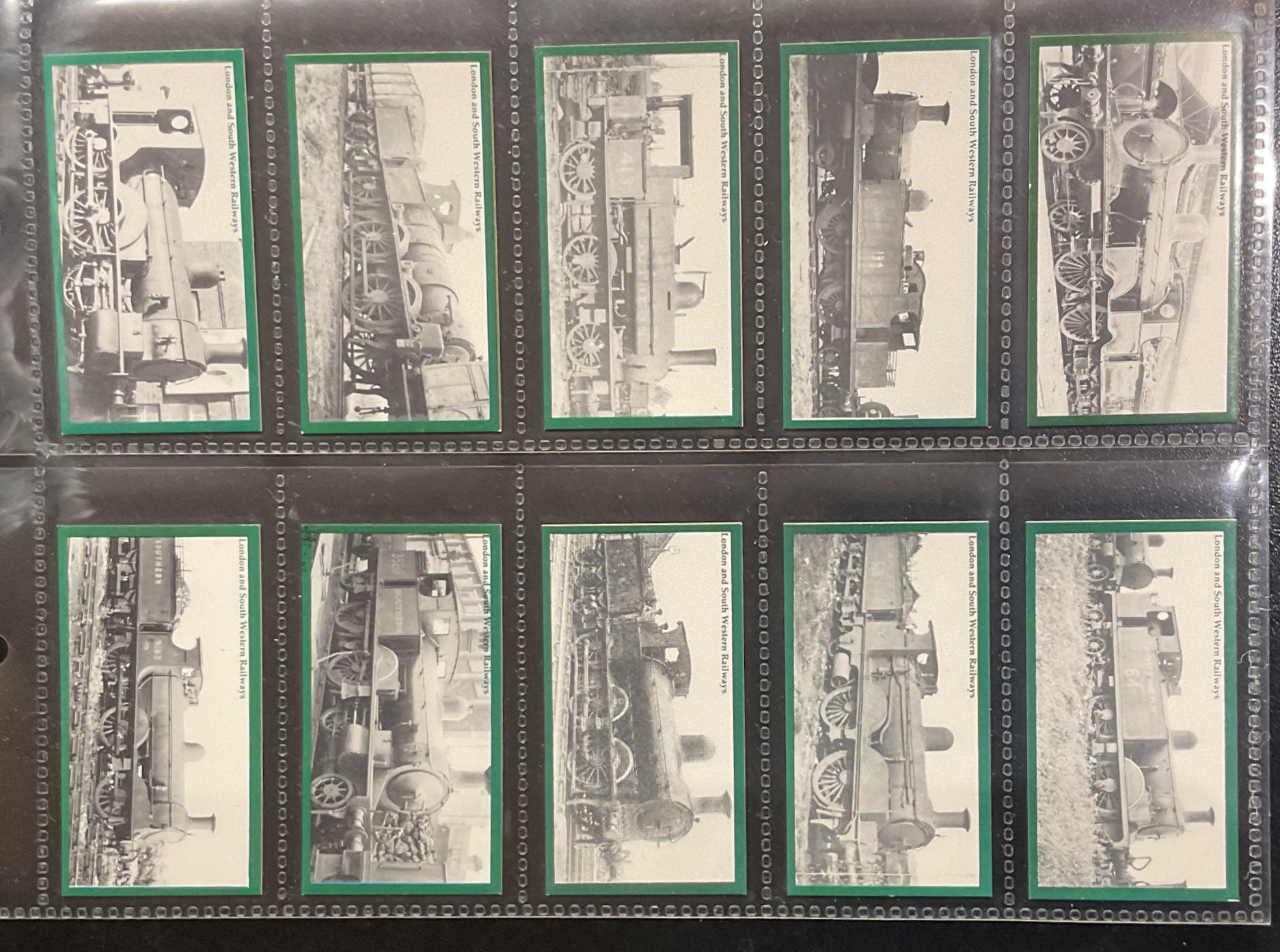 John Brindley Trains London And South Western Railways Trade Cards