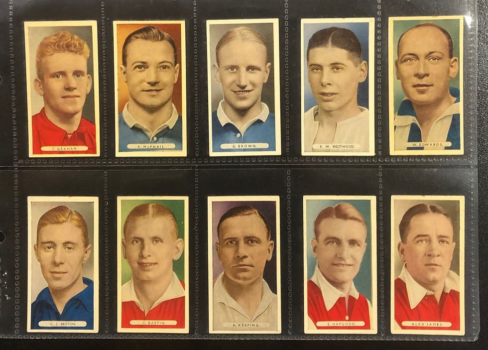 Thumbnail: Ardath Famous Footballers Cigarette Cards