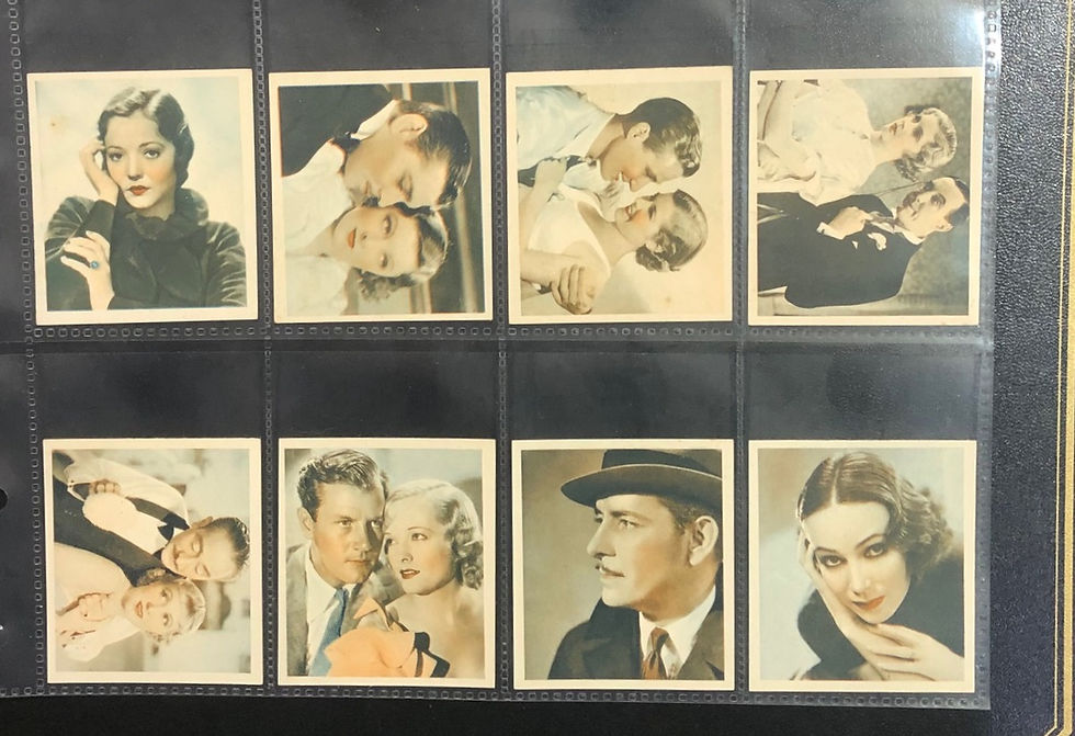 Thumbnail: Phillips Shots From The Films Cigarette Cards