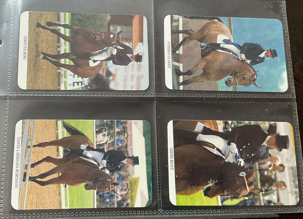 Thumbnail: Fax Pax Equestrian Trade Cards