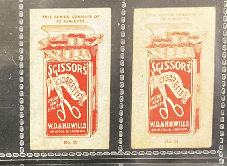 Thumbnail: Wills Scissors Beauties Picture Hats Cigarette Cards