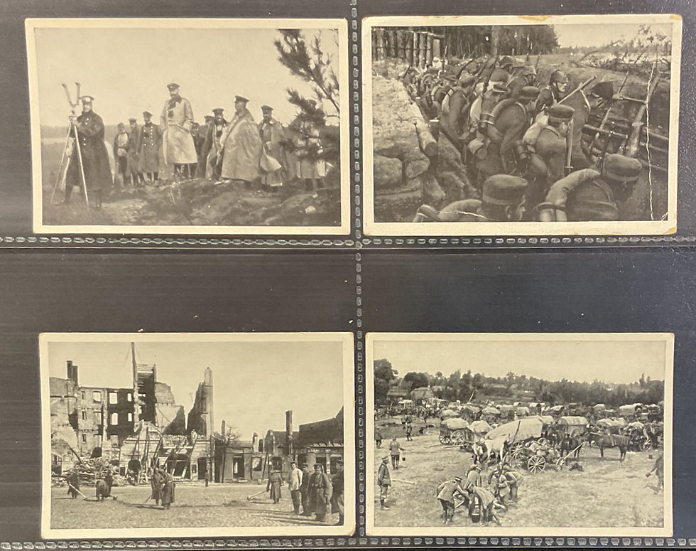 Thumbnail: The World War Der Weltkrieg German Trade Cards