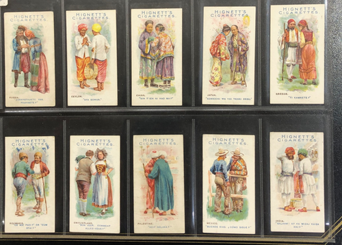 Hignett Greetings Of The World Cigarette Cards