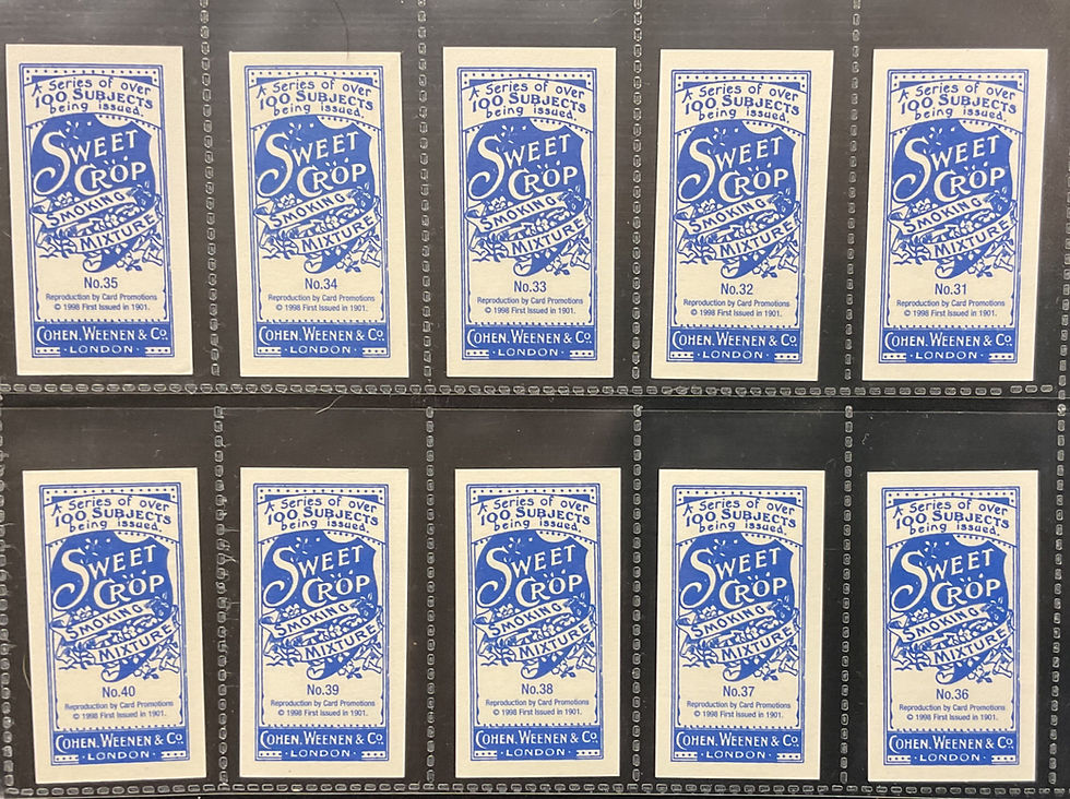 Thumbnail: Cohen Weenen Home & Colonial Regiments 100 Back Reproduction Cigarette Cards