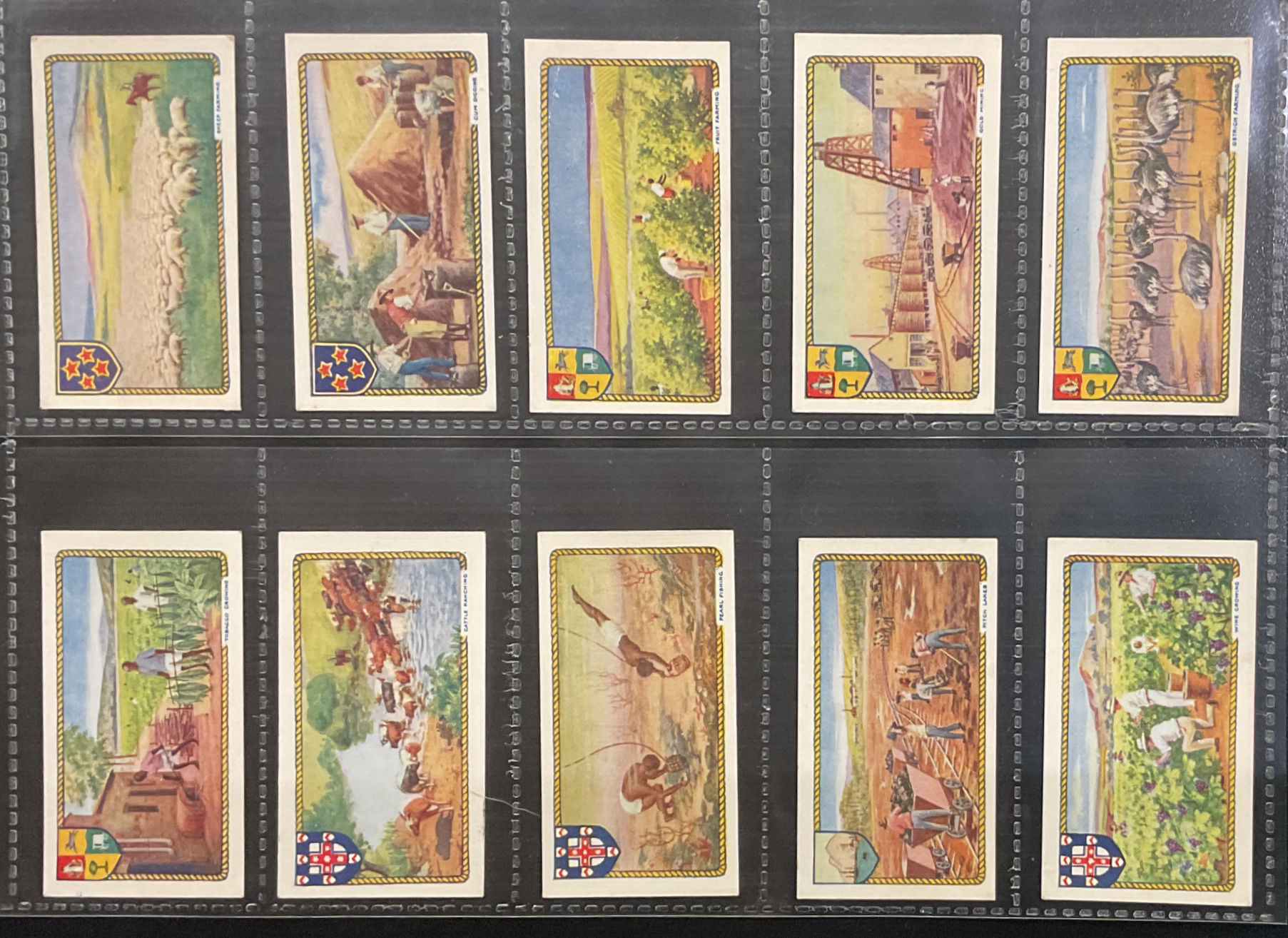 Phillips Empire Industries Cigarette Cards