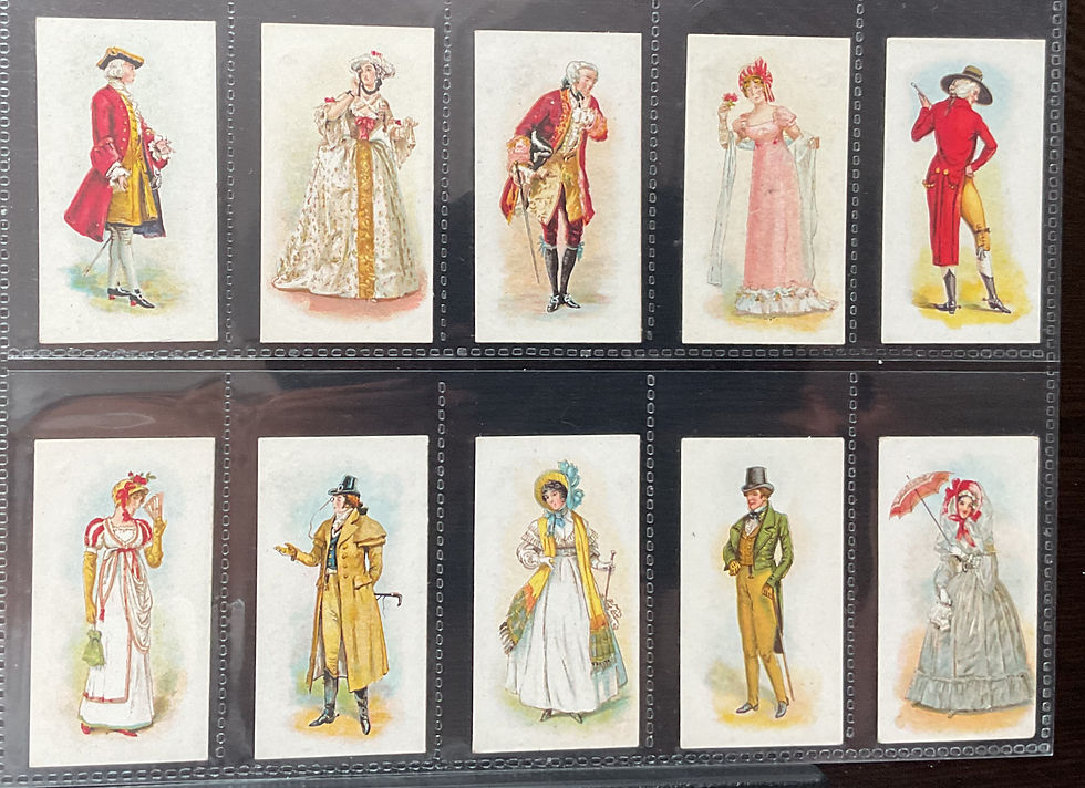 Thumbnail: British American Tobacco English Costumes Of Ten Centuries Cigarette Cards