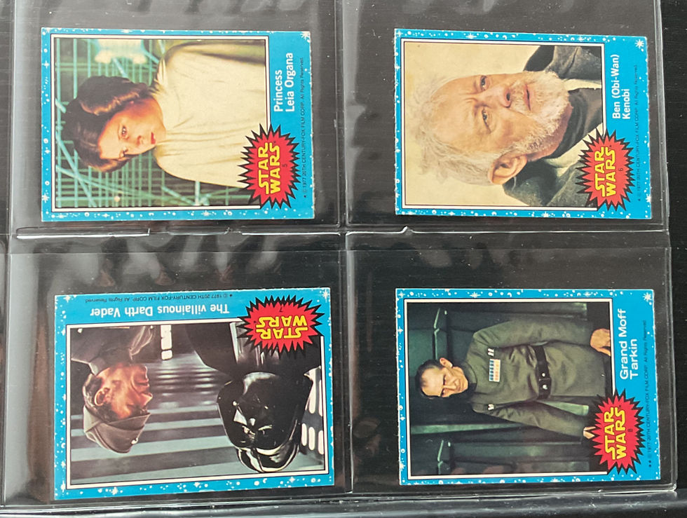 Thumbnail: Topps Gum Star Wars Bubblegum Cards