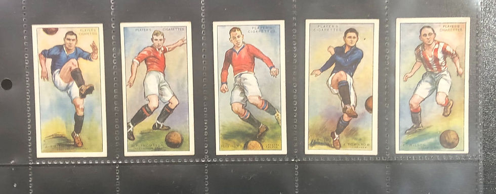 Thumbnail: Players Footballers 1928-29 Second Series 51-75 Cigarette Cards