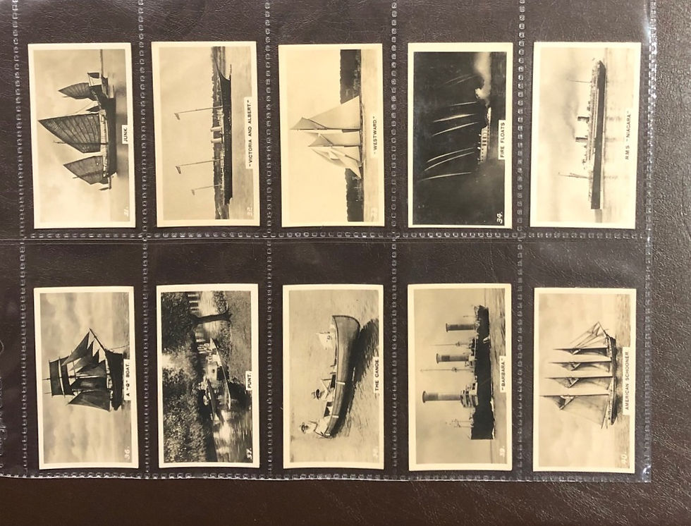 Thumbnail: Wills New Zealand Ships And Shipping Cigarette Cards