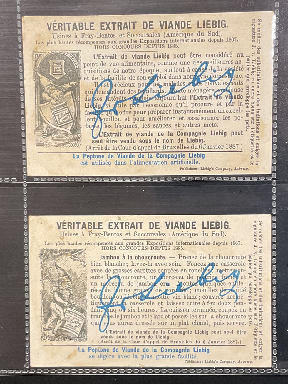 Thumbnail: Liebig Sports 111 S494 Liebig Cards
