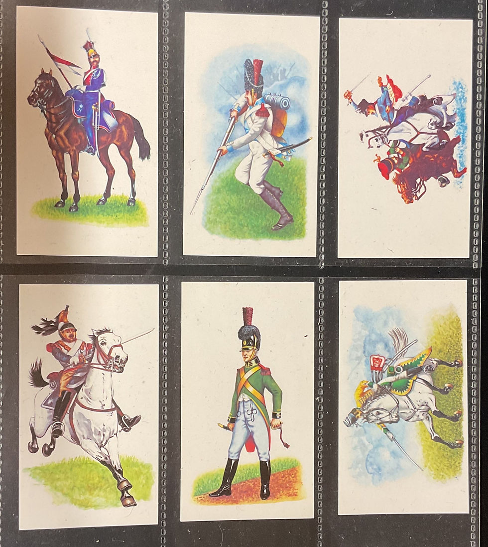 Thumbnail: Players Doncella Napoleonic Uniforms Cigar Cards