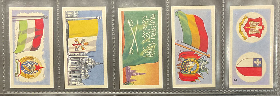 Thumbnail: Goodies Flags And Emblems Confectionary Cards