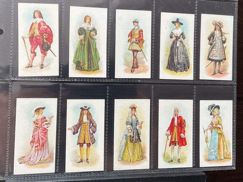 Thumbnail: British American Tobacco English Costumes Of Ten Centuries Cigarette Cards